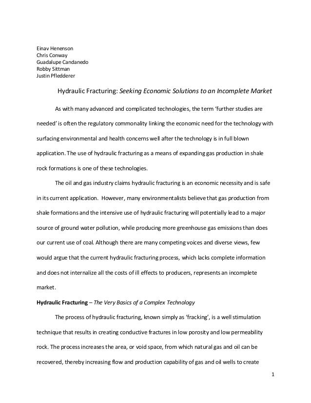 argumentative essay on hydrofracking argumentative essay on hydrofracking